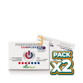 Pack 2x FOSFOSERINA COMPLEX PLUS 28 SOBRES SORIA NATURAL