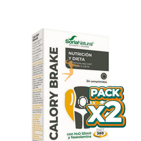 Pack 2x CALORYBRAKE 24 COMPRIMIDOS SORIA NATURAL