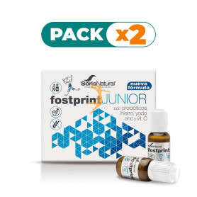 Pack 2x FOST PRINT JUNIOR 20 VIALES SORIA NATURAL