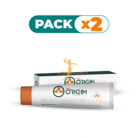 Pack 2x RELIEF CREAM CBD HEAT 60Ml. NATURASOR