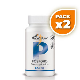 Pack 2x FOSFORO 1450 mgrs. x 60 LIBERACION SOSTENIDA SORIA NATURAL