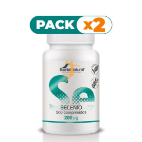 Pack 2x SELENIO 250 mgrs. x 200 LIBERACION SOSTENIDA SORIA NATURAL