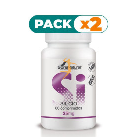 Pack 2x SILICIO 800 mgrs. x 60 LIBERACION SOSTENIDA SORIA NATURAL