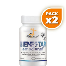 Pack 2x BIENESTAR EMOCIONAL 30 COMPRIMIDOS SORIA NATURAL
