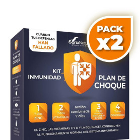 Pack 2x KIT INMUNIDAD PLAN DE CHOQUE SORIA NATURAL