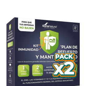 Pack 2x KIT INMUNIDAD PLAN DE REFUERZO Y MANTENIMIENTO SORIA NATURAL