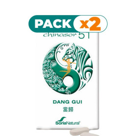 Pack 2x CHINASOR 51 DANG GUI 30 COMPRIMIDOS SORIA NATURAL