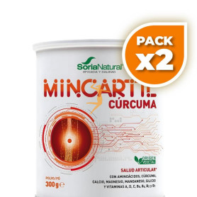 Pack 2x MINCARTIL REFORZADO POLVO 300GR SORIA NATURAL