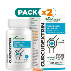 Pack 2x CURCUDEXTRIN 30 COMPRIMIDOS SORIA NATURAL