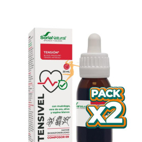 Pack 2x COMPOSOR 9 TENSIVEL 50ML SORIA NATURAL