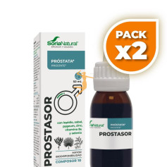 Pack 2x COMPOSOR 10 PROSTASOR 50ML SORIA NATURAL