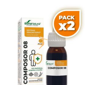 Pack 2x COMPOSOR 08 50ML SORIA NATURAL