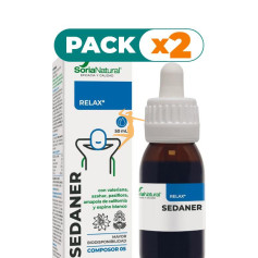 Pack 2x COMPOSOR 05 SEDANER 50ML SORIA NATURAL