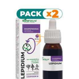Pack 2x COMPOSOR 25 LEPIDIUM 50ML SORIA NATURAL