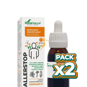 Pack 2x COMPOSOR 23 ALLERSTOP 50ML SORIA NATURAL