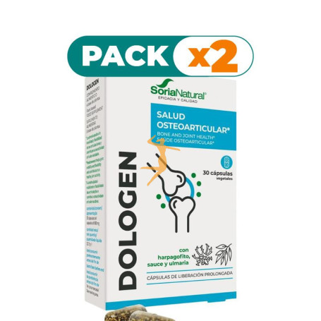 Pack 2x DOLOGÉN 30 CÁPSULAS SORIA NATURAL