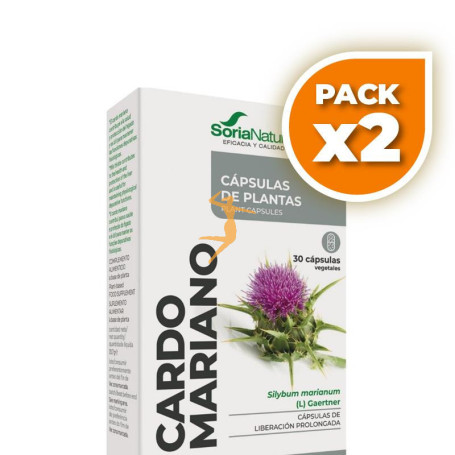 Pack 2x CARDO MARIANO 30 CÁPSULAS SORIA NATURAL