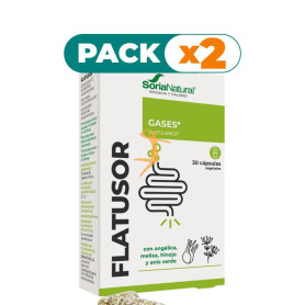 Pack 2x FLATUSOR 30 CÁPSULAS SORIA NATURAL