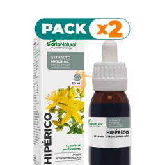 Pack 2x EXTRACTO DE HIPÉRICO 50ML SORIA NATURAL