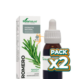 Pack 2x EXTRACTO DE ROMERO 50ML SORIA NATURAL