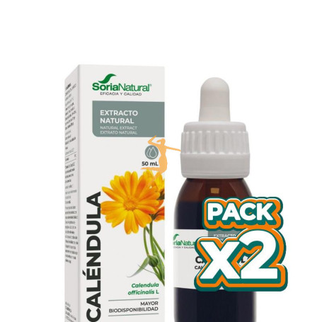 Pack 2x EXTRACTO DE CALÉNDULA 50ML SORIA NATURAL