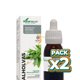 Pack 2x EXTRACTO DE ALHOLVAS 50ML SORIA NATURAL
