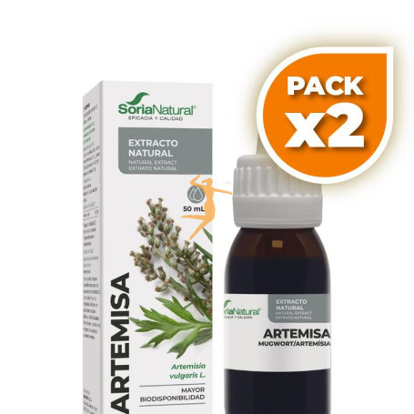 Pack 2x EXTRACTO DE ARTEMISA 50ML SORIA NATURAL