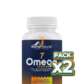 Pack 2x OMEGA-7 60 PERLAS SORIA NATURAL