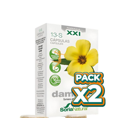 Pack 2x DAMIANA 30 CÁPSULAS SORIA NATURAL