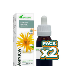 Pack 2x EXTRACTO DE ÁRNICA 50ML SORIA NATURAL