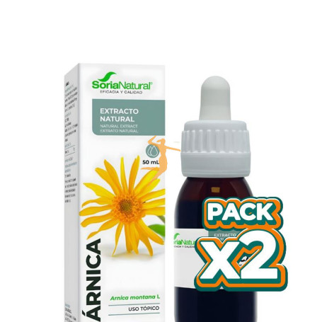 Pack 2x EXTRACTO DE ÁRNICA 50ML SORIA NATURAL
