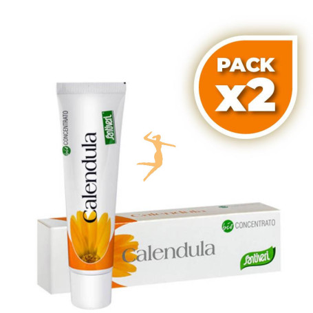 Pack 2x CREMA DE CALÉNDULA BIO 50Ml. SANTIVERI