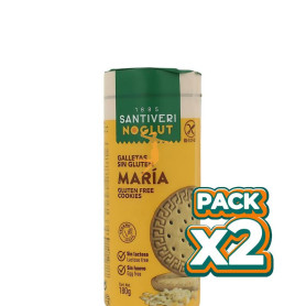 Pack 2x NOGLUT GALLETAS MARIA 180Gr. SANTIVERI