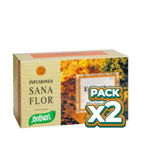 Pack 2x SANAFLOR INFUSIÓN ERBACALM 20 FILTROS SANTIVERI