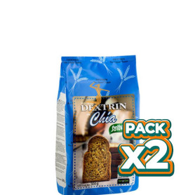 Pack 2x PAN DEXTRIN CON CHÍA 300Gr. SANTIVERI