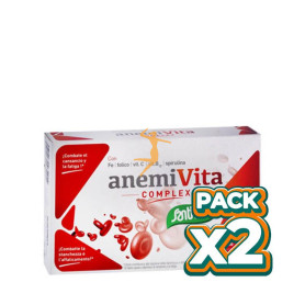 Pack 2x ANEMIVITA COMPLEX 40 CÁPSULAS SANTIVERI