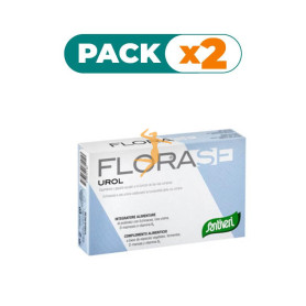 Pack 2x FLORASE UROL 40 CÁPSULAS SANTIVERI