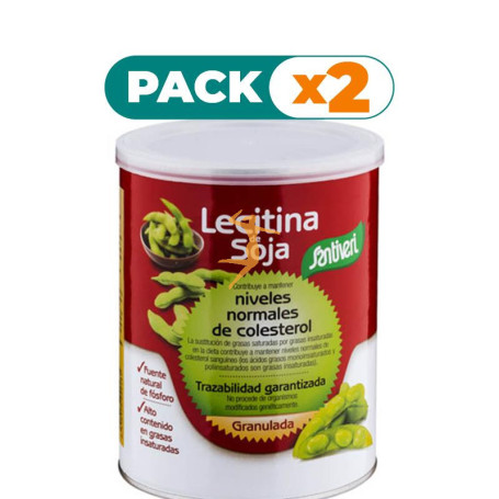 Pack 2x LECITINA BOTE 275Gr. SANTIVERI