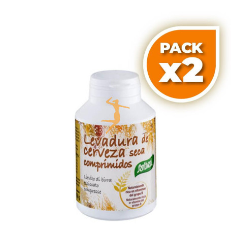 Pack 2x LEVADURA CERVEZA 350 COMPRIMIDOS SANTIVERI