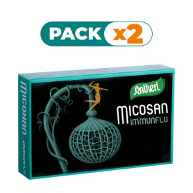Pack 2x MICOSAN IMMUNFLU 40 CÁPSULAS SANTIVERI