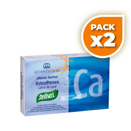 Pack 2x OSTEOPREVEN 40 CÁPSULAS SANTIVERI