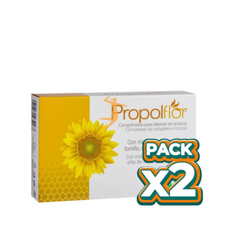 Pack 2x PROPOLFLOR 48 COMPRIMIDOS SANTIVERI