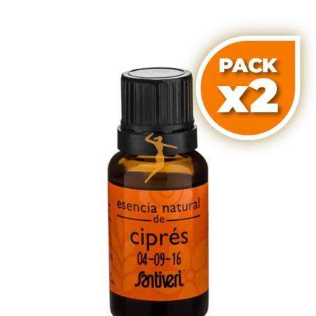 Pack 2x ACEITE ESENCIAL CIPRÉS 14Ml. SANTIVERI