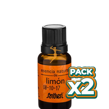 Pack 2x ACEITE ESENCIAL LIMÓN 14Ml. SANTIVERI
