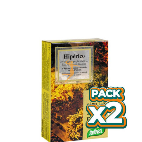 Pack 2x PLANTAS CÁPSULAS HIPÉRICO 24Gr. SANTIVERI