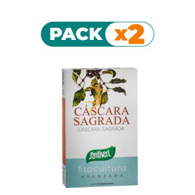 Pack 2x PLANTAS CÁPSULAS CÁSCARA SAGRADA 12Gr. SANTIVERI