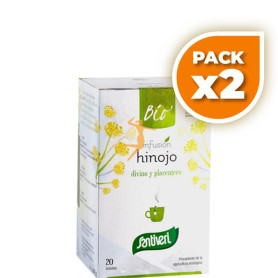 Pack 2x HINOJO BIO 20 FILTROS SANTIVERI