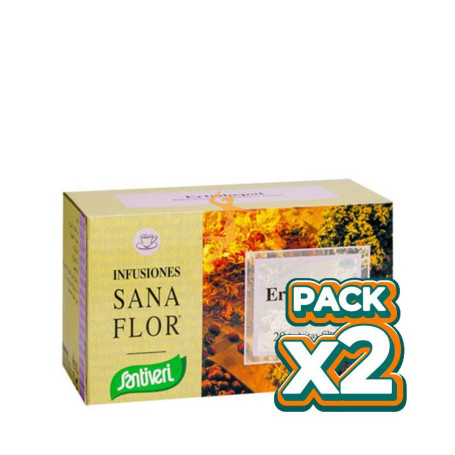 Pack 2x SANAFLOR INFUSION ERBAHEPAT 20 FILTROS SANTIVERI
