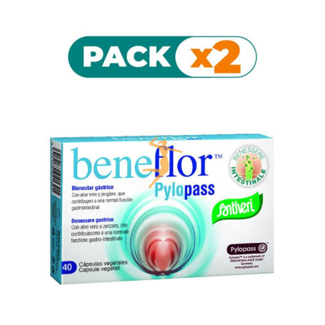 Pack 2x BENEFLOR PYLOPASS CAPSULAS 15Gr. SANTIVERI