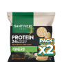 Pack 2x MINI TORTITAS 24% PROTEÍNA CON ROMERO 50G SANTIVERI